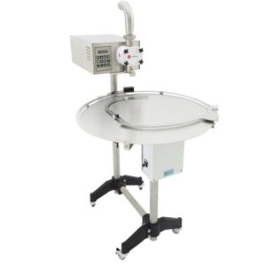 Plnička medu DAM 2000+ otočný stůl d70 cm