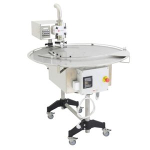 Plnička medu DAM 2000+ otočný stůl d100 cm