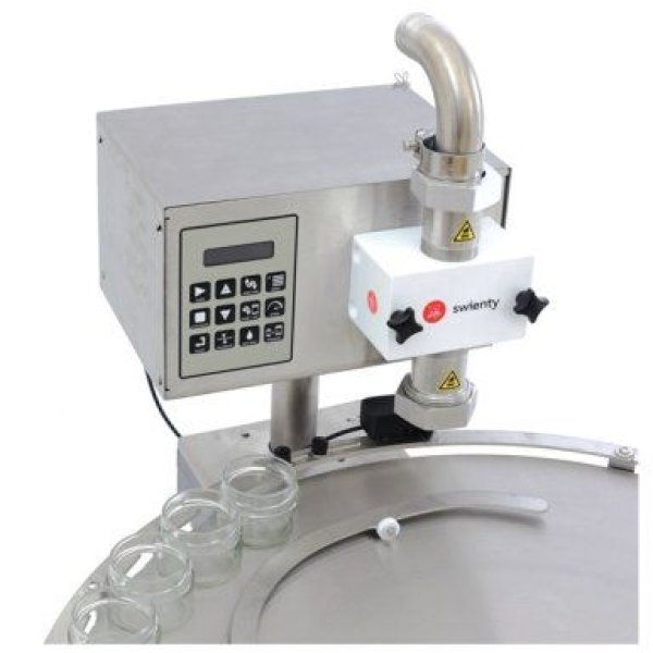 Plnička medu DAM 1000 otočný stůl O 70 cm